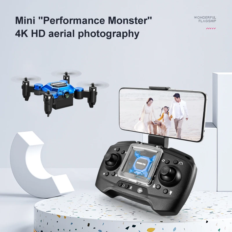 Drone Multispectral - Mini drone pliable K04 pour la