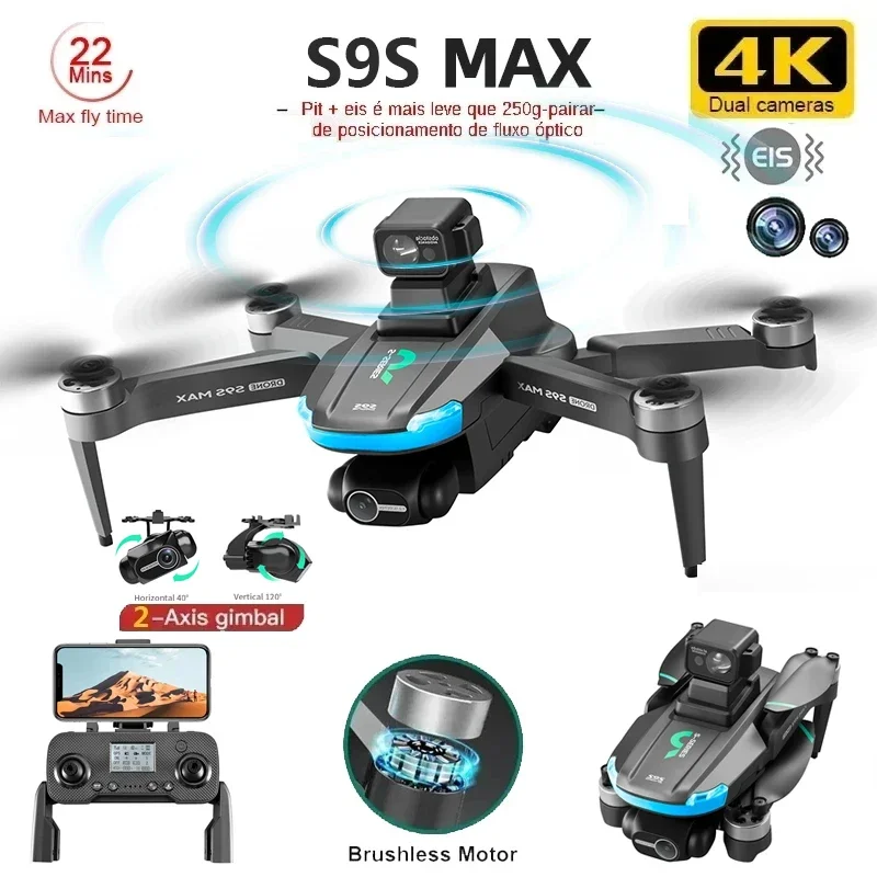 Drone Video Production - Nouveau S9S MAX MINI Drone 4K