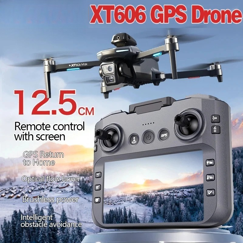 Drone Surveying - Drone GPS Original XT606 MAX 4k