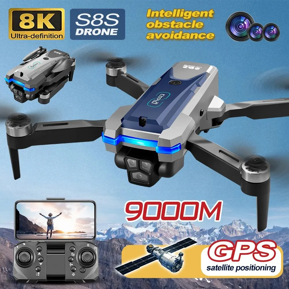 Drone Cinematic - Drone GPS S8S 5G Wifi 8K