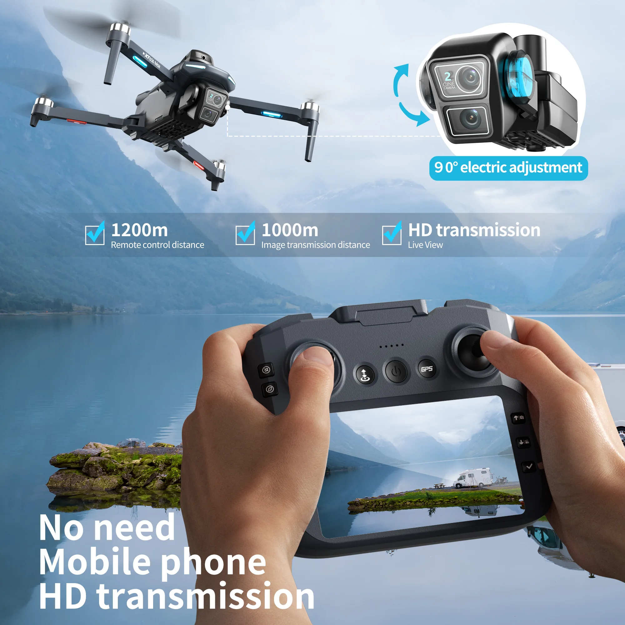 Drone Original XT606 Professio - Drone Multispectral avis et prix