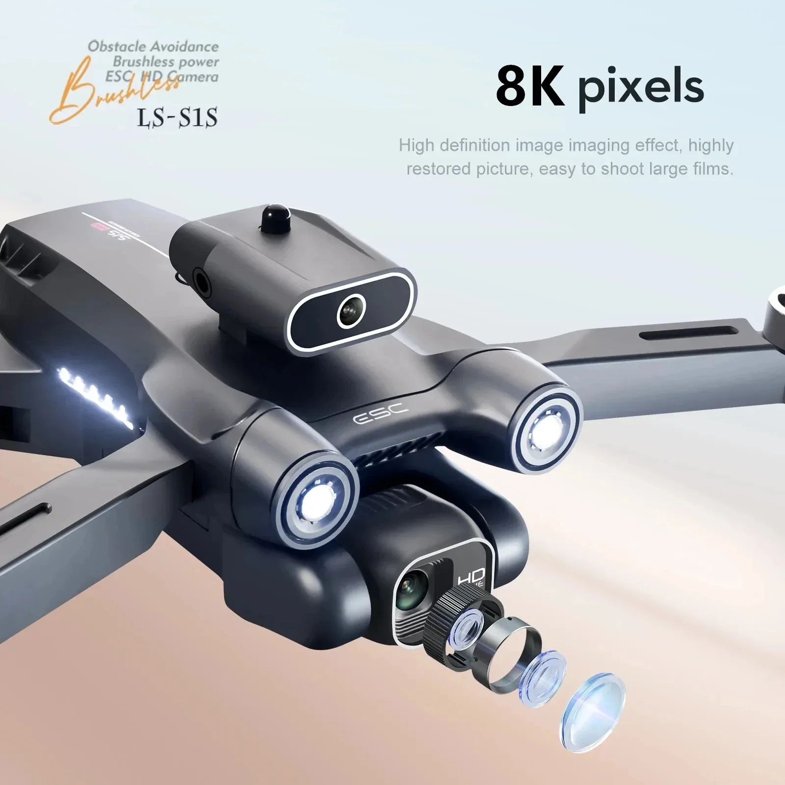 S1S 5G GPS Drone Caméra 8K, Mo - Drone Multispectral avis et prix