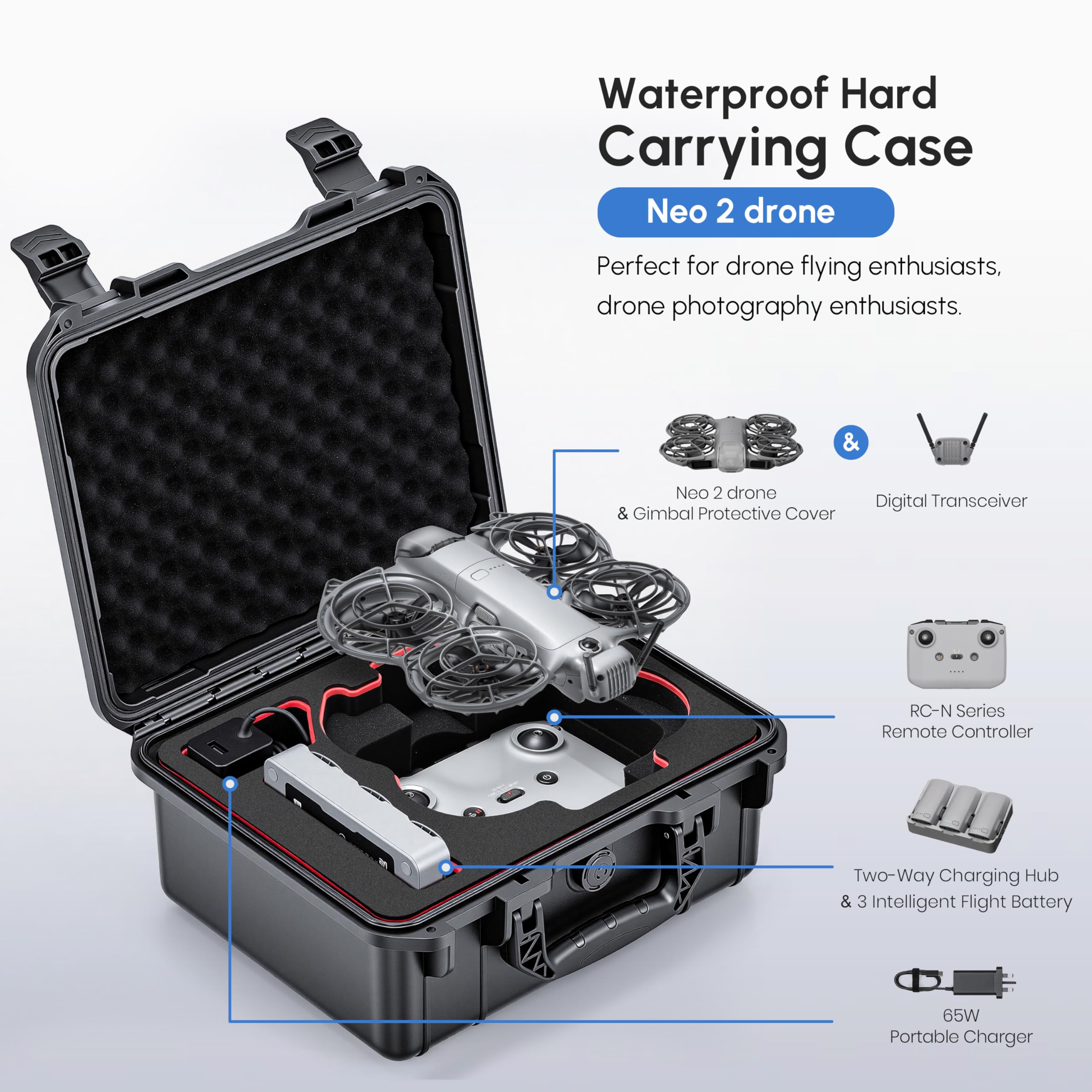 Étui NEO 2, étui de transport  - Drone Lidar avis et prix