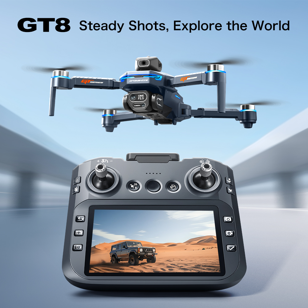 Drone pliable GT8 Max 8K HD pr - Drone Video Production avis et prix