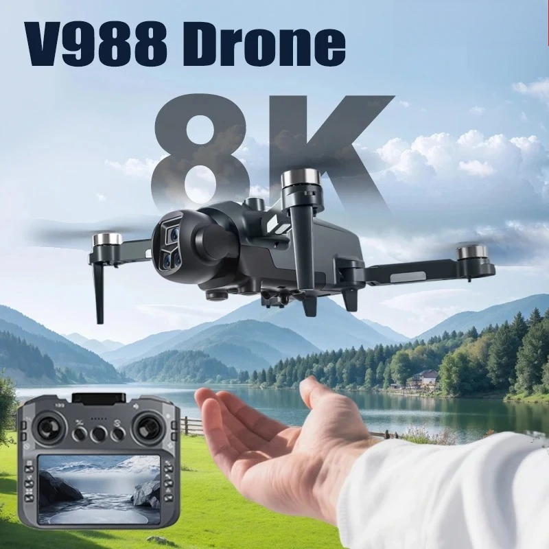 Drone Original V988 8K HD avec - Drone Multispectral avis et prix