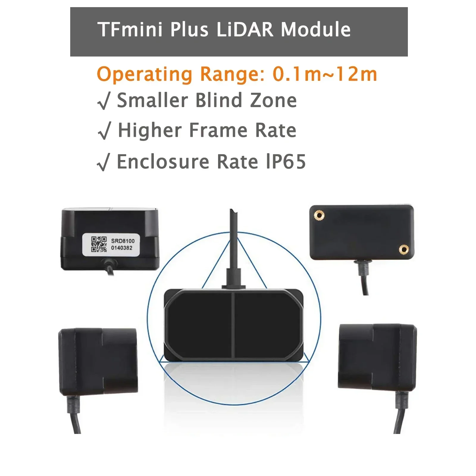 Module de capteur LiDAR TFmini - Drone Lidar avis et prix