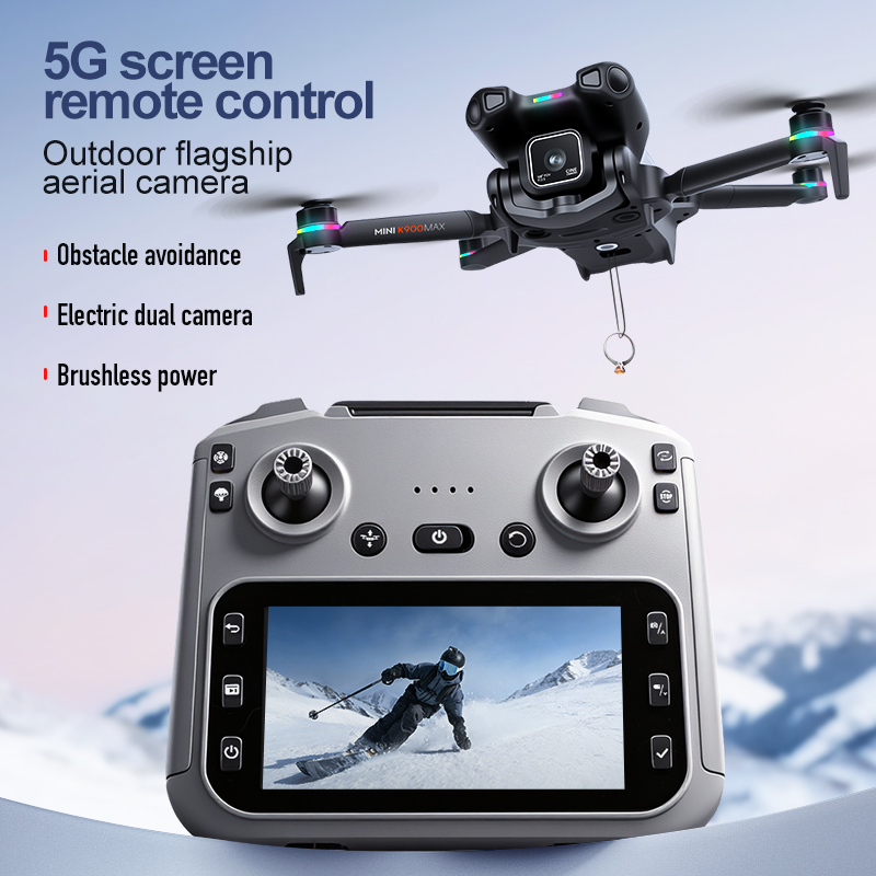 Nouveau Drone GPS K900 MAX ave - Drone Multispectral avis et prix